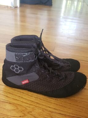Kids Black Rudis Samurai Wrestling Shoes Size 5